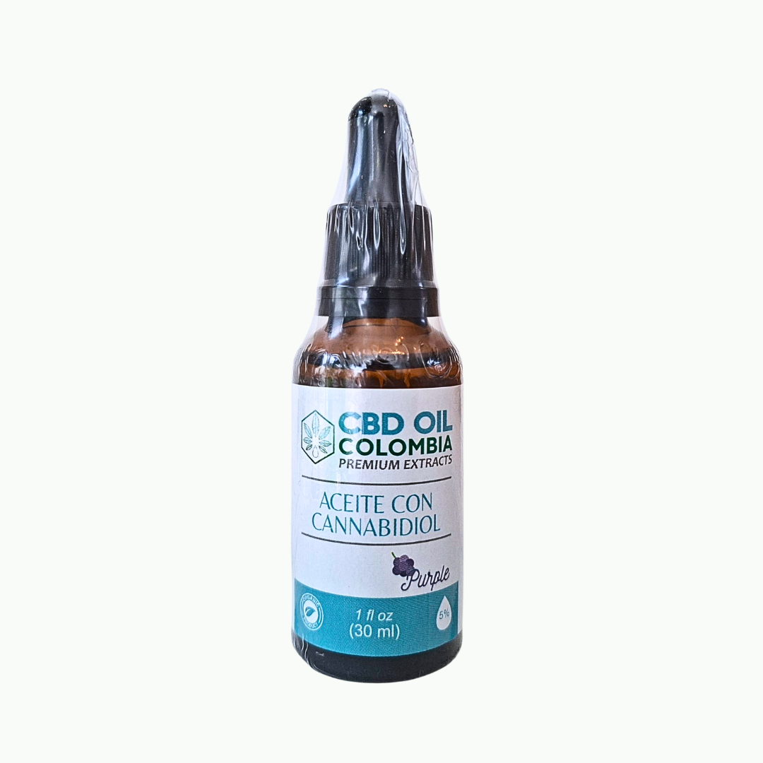 ACEITE DE CANNABIS DE ALTA CALIDAD CONCENTRACIÓN AL 5% DE CBD