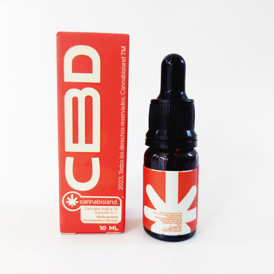 ACEITE DE CANNABIS DE ALTA CALIDAD PRODUCTO HOMEOPATICO OFICINAL 1X - 10% DE CBD