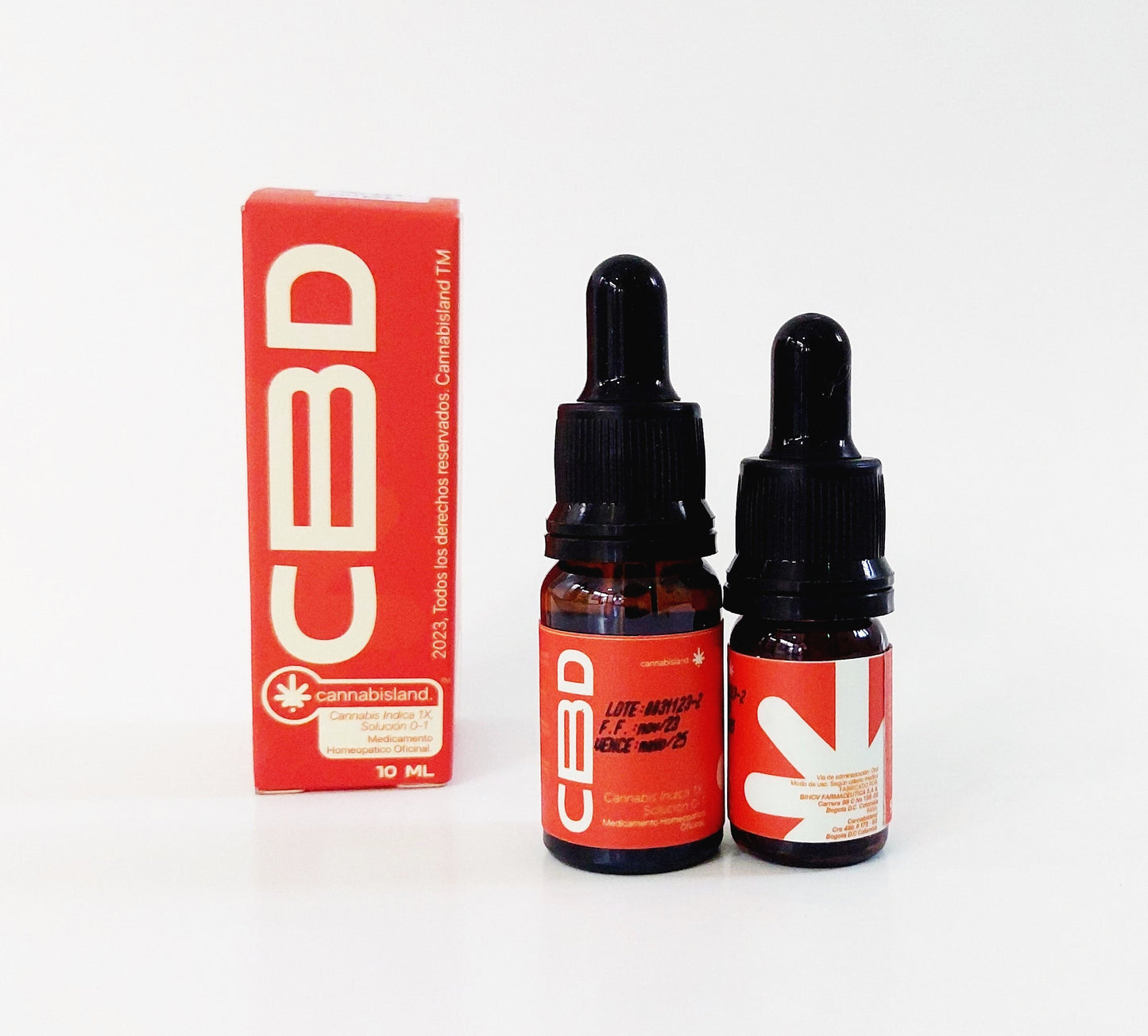 ACEITE DE CANNABIS DE ALTA CALIDAD PRODUCTO HOMEOPATICO OFICINAL 1X - 10% DE CBD