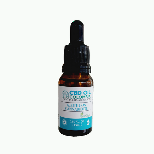 ACEITE DE CANNABIS  DE ALTA CALIDAD CONCENTRACIÓN AL 5% DE CBD 15 ml