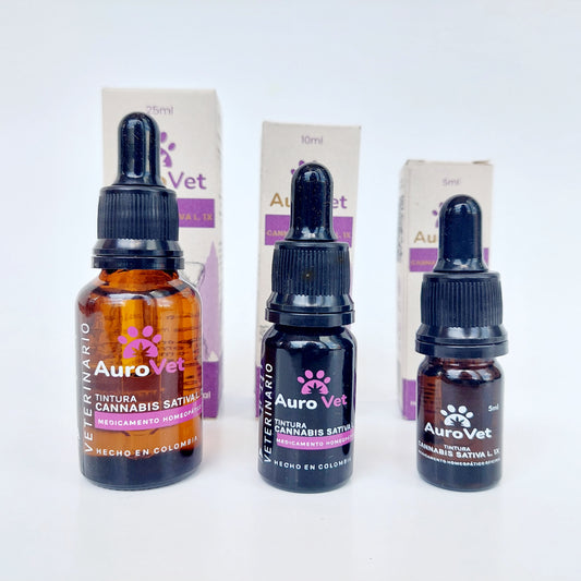 ACEITE VETERINARIO CBD HOMEOPÁTICO 5/10/25 ML
